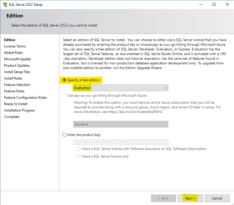 SQL Server Edition